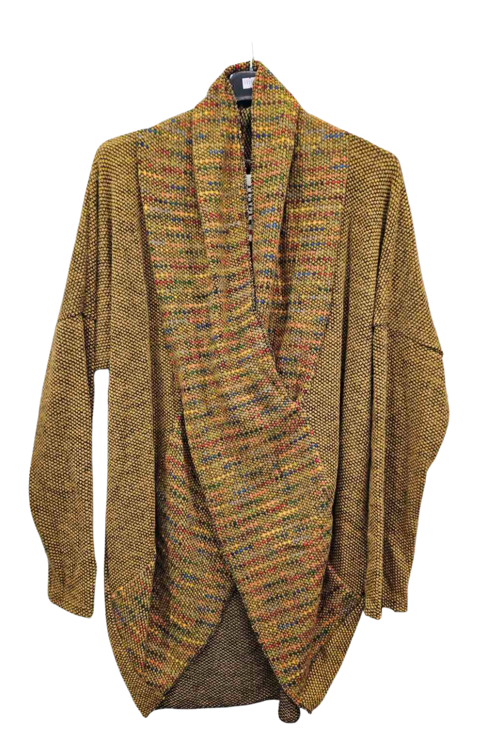 Italian Multicoloured Wrap Over Knitted Top for Ladies