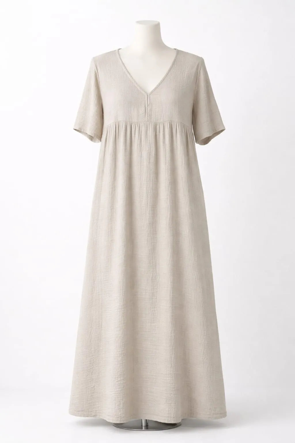 Italian Crinkle Cotton Midi Dress UK 8-20 Relaxed Fit Dress| MissBold ...