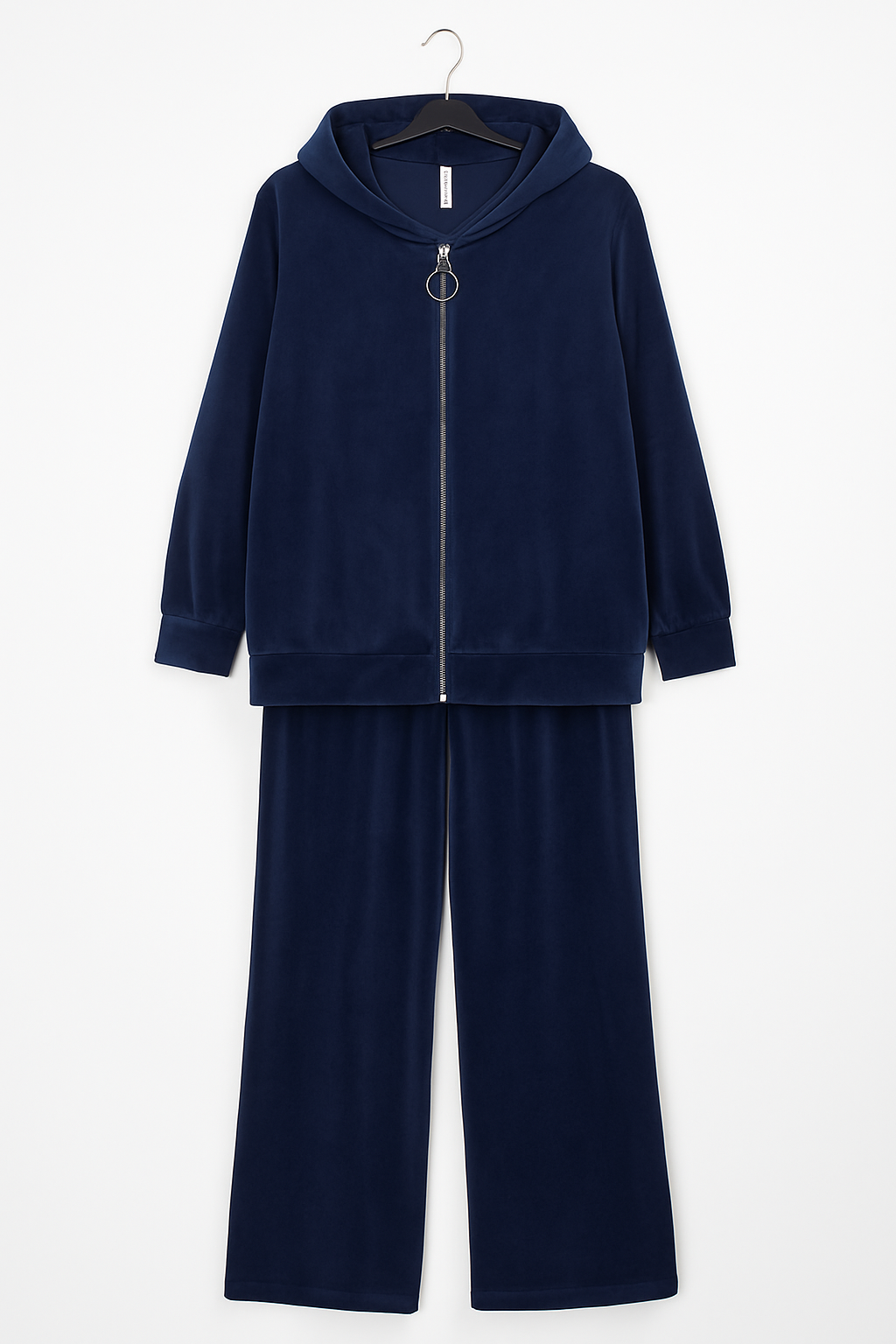 Italian Velour Hooded Loungewear Co Ord Set