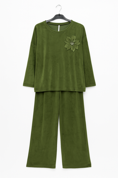 Italian Velour Loungewear Co Ord Set