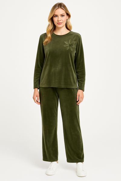 Italian Velour Loungewear Co Ord Set