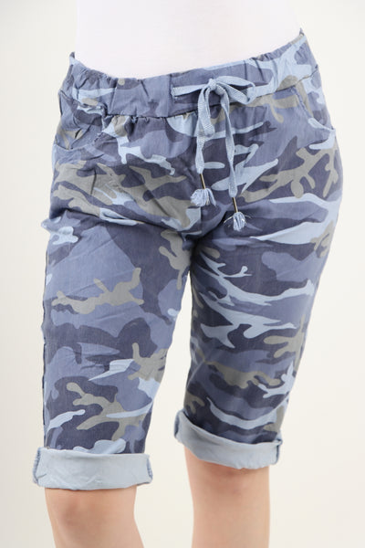 Italian Camouflage Magic Chino Shorts