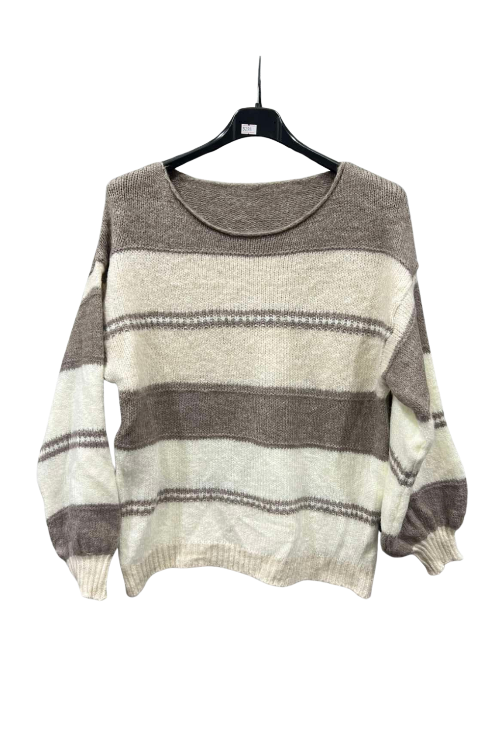 Italian Soft Knit Stripe Jumper MOc