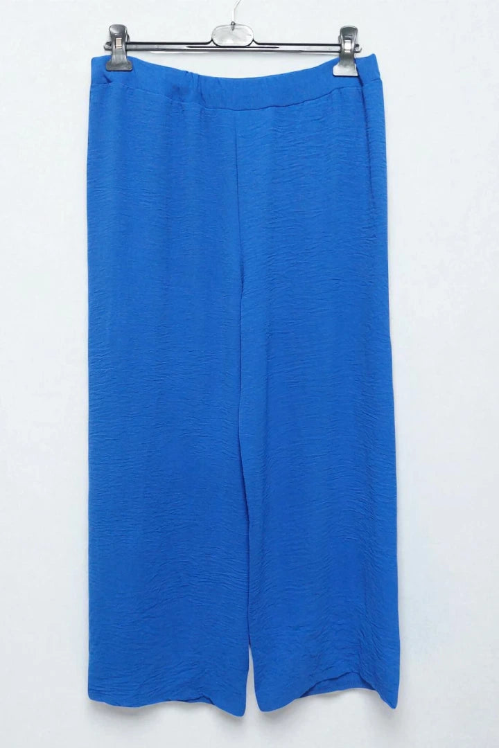 Plain Basic Palazzo Women's Trousers