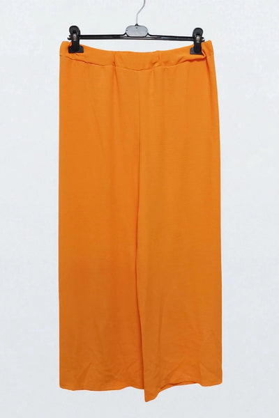 Plain Basic Palazzo Women's Trousers