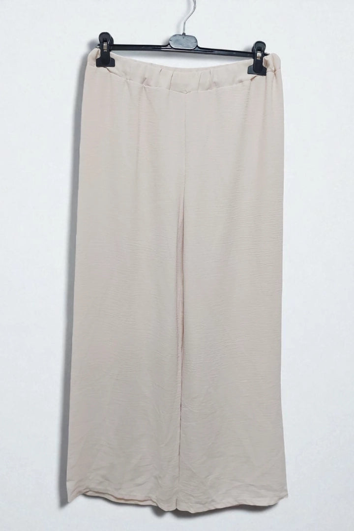 Plain Basic Palazzo Women's Trousers