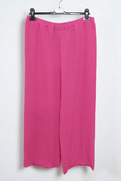 Plain Basic Palazzo Women's Trousers