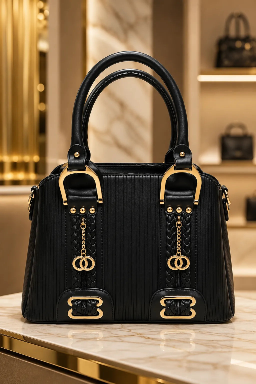 Structured Tote Handbag for Women UK | Shoulder Crossbody Bag – Miss Bold