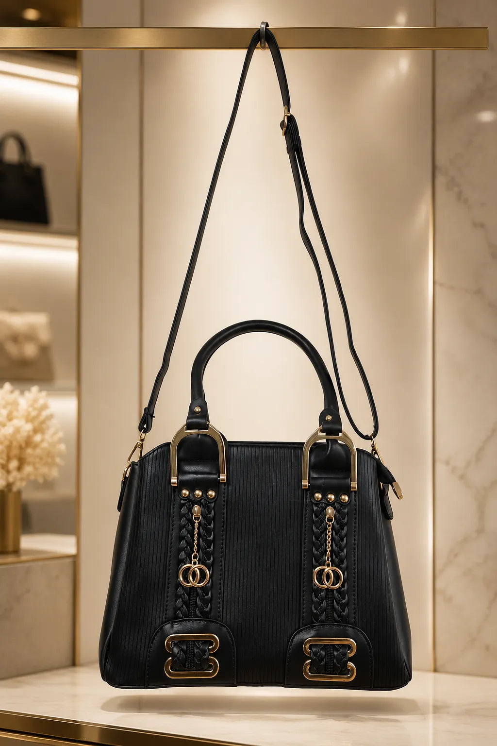 Structured Tote Handbag for Women UK | Shoulder Crossbody Bag – Miss Bold