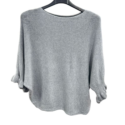 Italian Soft Knit 3/4 Frill Sleeve Jumper Top