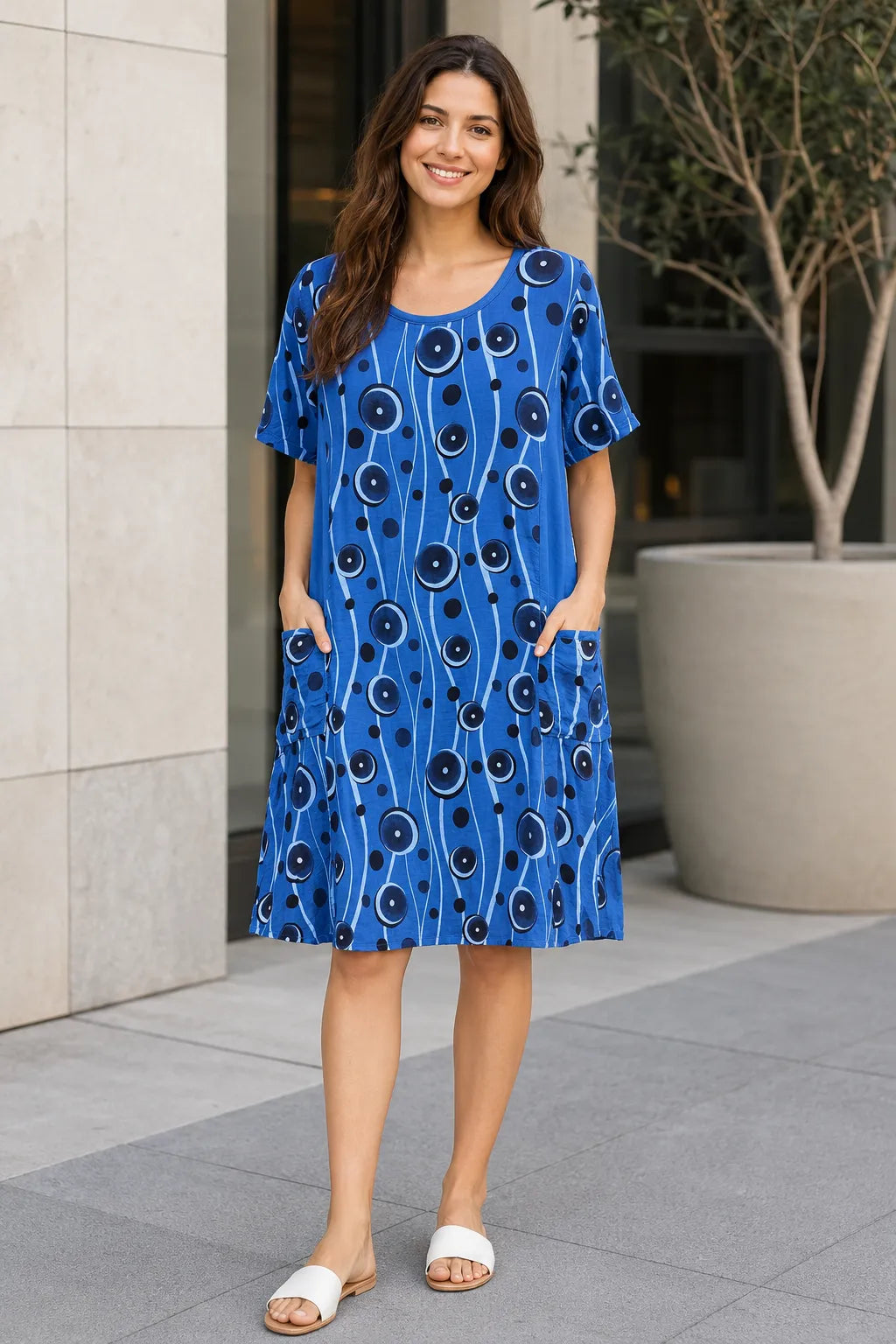 italian fashion dresses online Chiffon Floral Print Tiered Maxi Summer Dress main image 0
