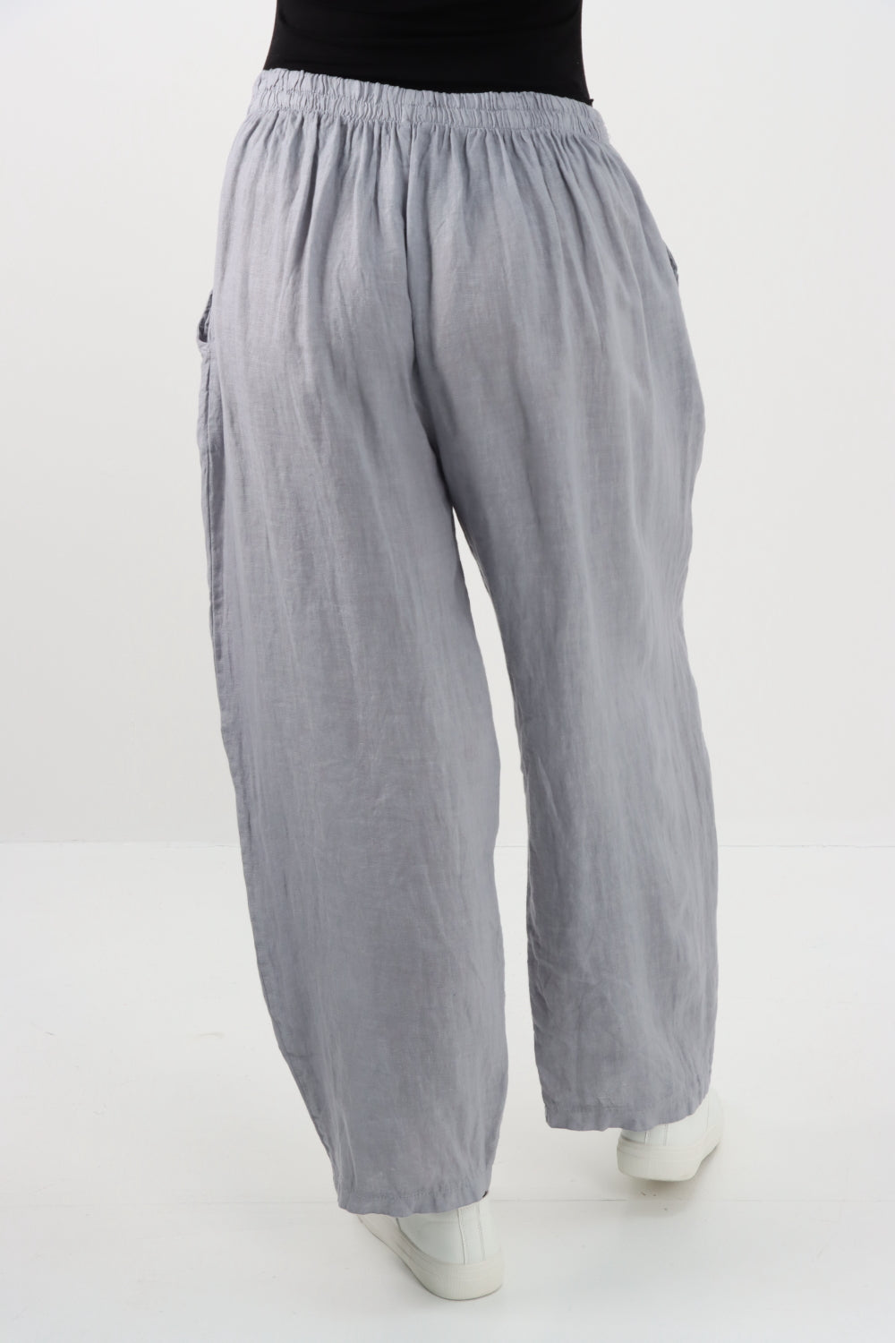 Italian Plain Linen Trousers