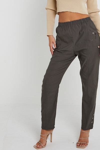 Magic Stretch Trousers With Fleece Inside